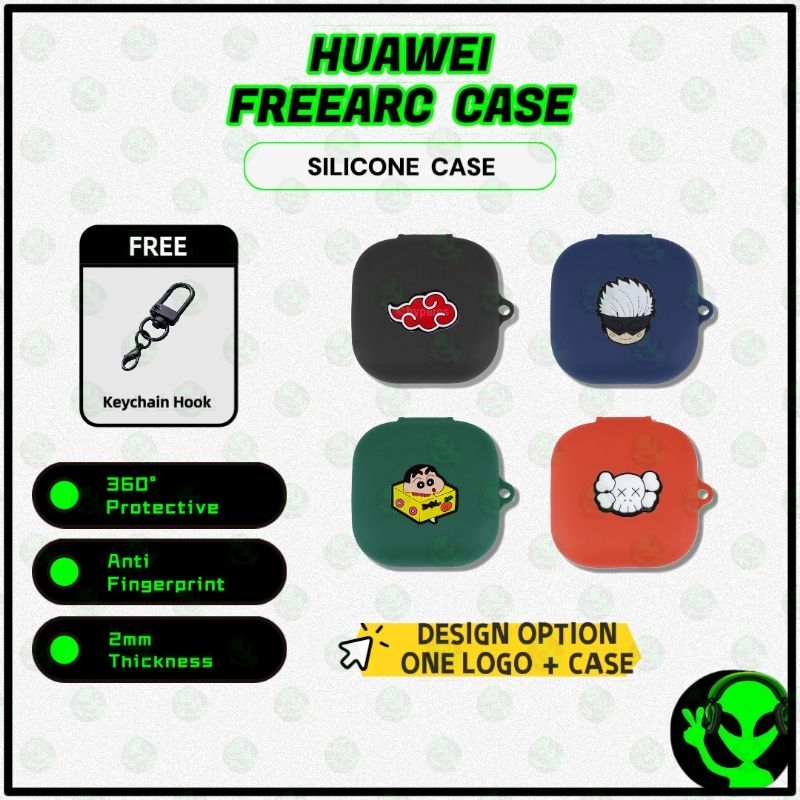 Huawei FreeArc Case True Wireless Earbud Protective Shell Soft Silicone Case Huawei Free Arc Case