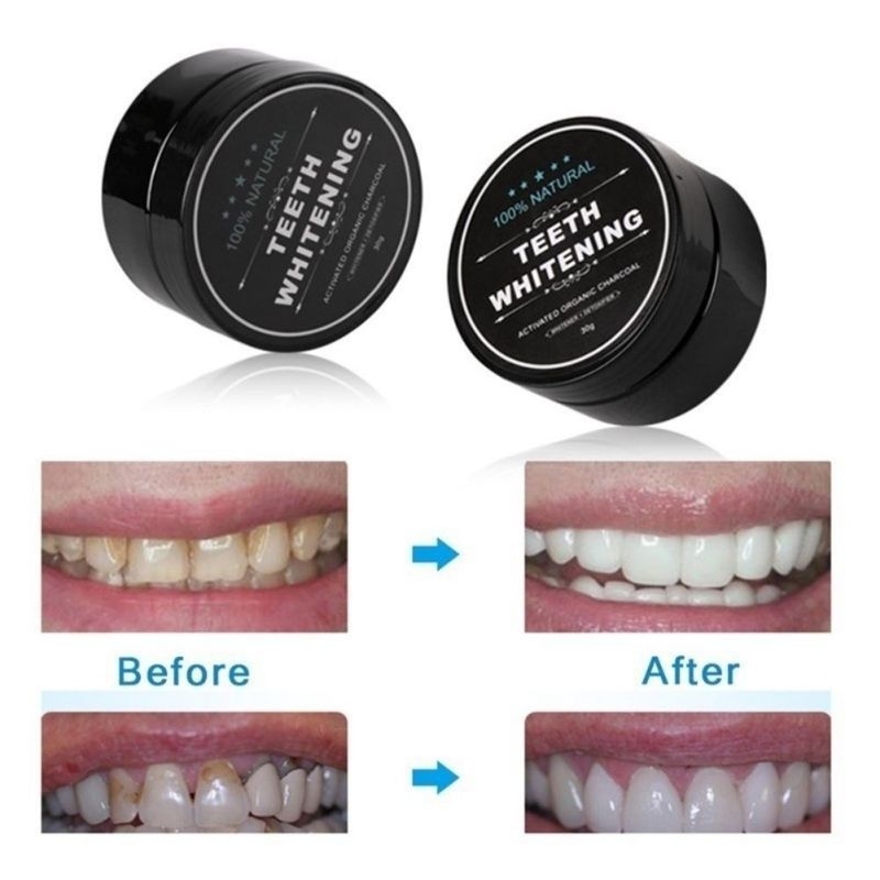 TEETH WHITENING ORGANIC CHARCOAL