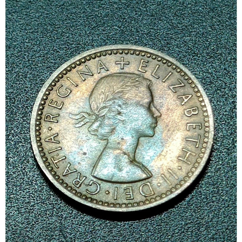 UK Queen Elizabeth II 6 Pence 1961