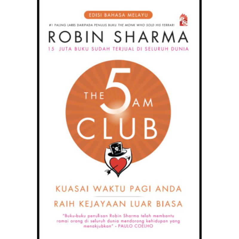 The 5 AM Club (รุ่น Malay) Master Your Morning Time รับความสําเร็จที่ไม่ธรรมดา