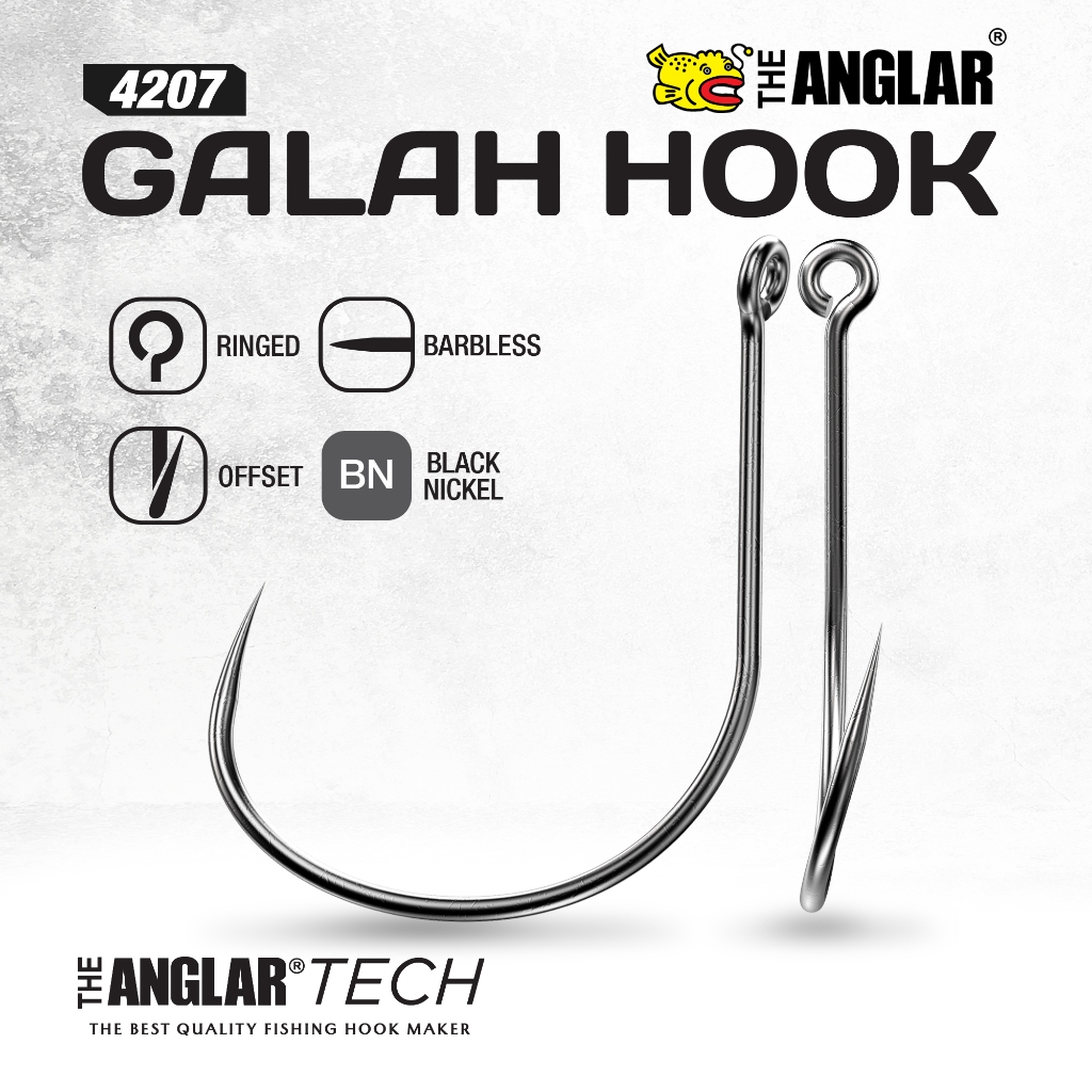 THE ANGLAR - GALAH HOOK 4207 ShrimP GALAH SRIMP HOOK PRAWN FISHING