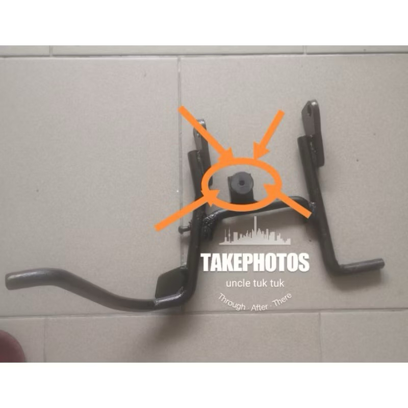 ยางขาตั้งหลัก suzuki v100/ ยางขาตั้งคู่ /ยาง eks