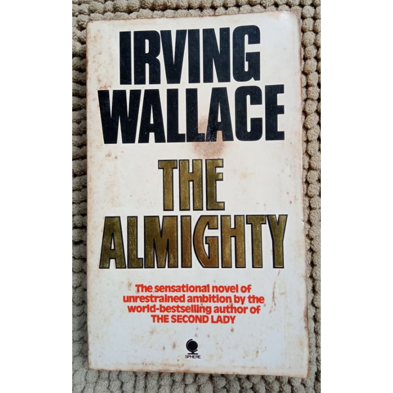Preloved THE ALMIGHTY Irving Wallace
