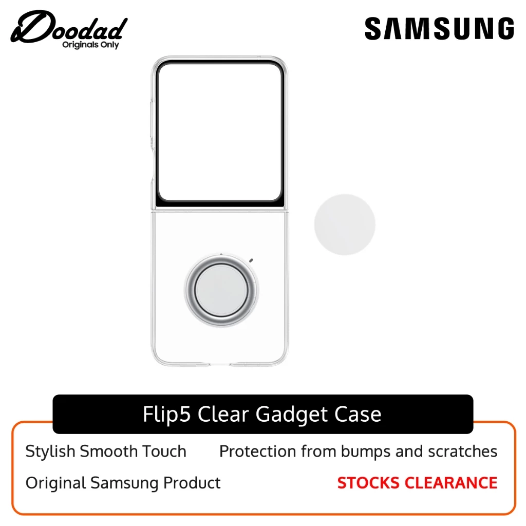 Samsung Flip5 Flipsuit Case Clear Gadget Case thumbnail 4