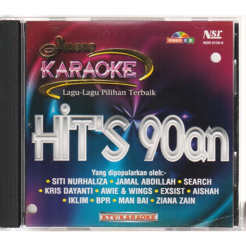 VCD JUARA KARAOKE : HITS 90 AN COVER VERSION
