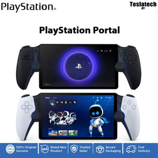（Ready stock）Sony PlayStation Portal Remote Player for PS5 Console white black Free Tempered Glass  one Year Warranty