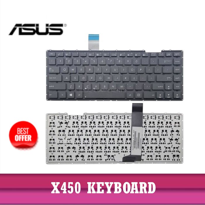 Asus X452 X452C X452CP X452E X452EA X452L X452M X450 แป้นพิมพ์แล็ปท็อป