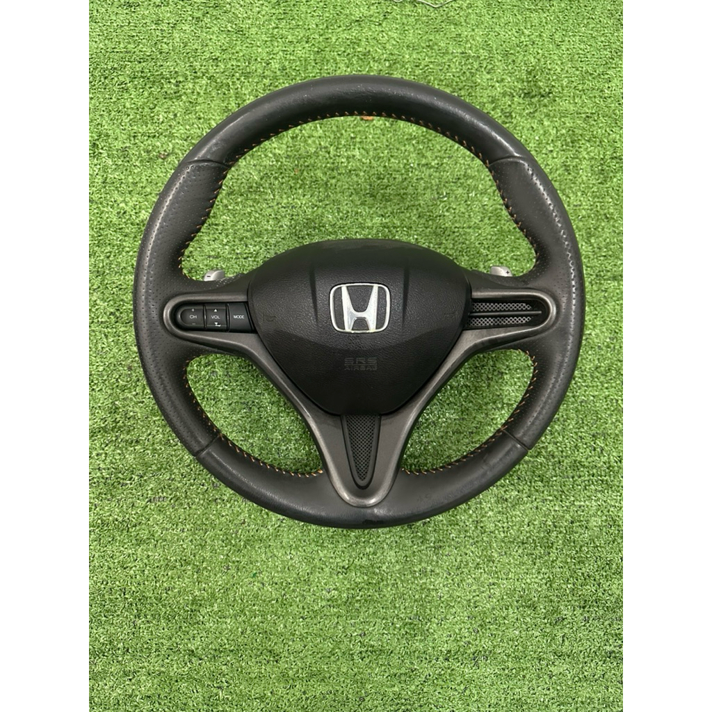 พวงมาลัย Honda Jazz Fit GE8 RS GE6 GE8 ใช้ Halfcut Japan 🇯🇵