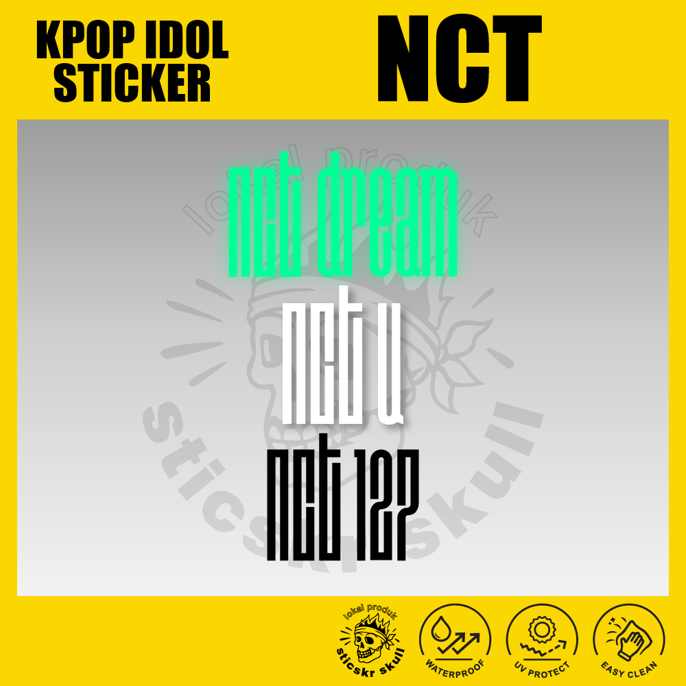 Nct Dream Nct U Nct 127 สติ๊กเกอร์ K-POP Idol นักร้องศิลปิน