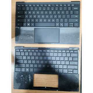 Dell XPS 9300 9320 Palmrest ทัชแพด US Backlit คีย์บอร์ดชุด 842JJ Y75C4 HU7 P6 AQ2Q1000101 AQ2Q100010