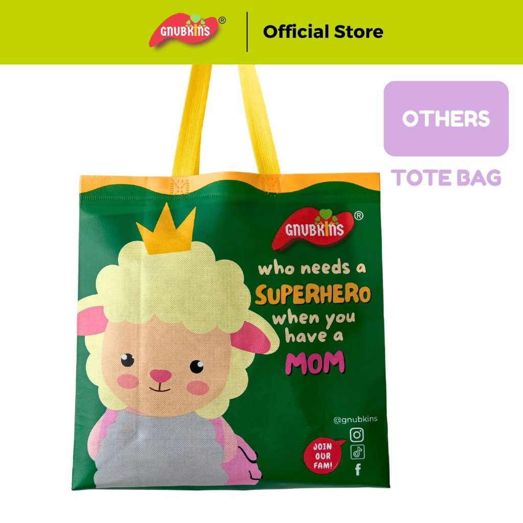Gnubkins The Supermom Tote Bag Tote Supermom Eksklusif dari Gnubkins