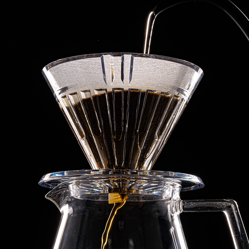 Timemore Turbo Dripper V60 Fast Brew Pour-Over Coffee Dripper