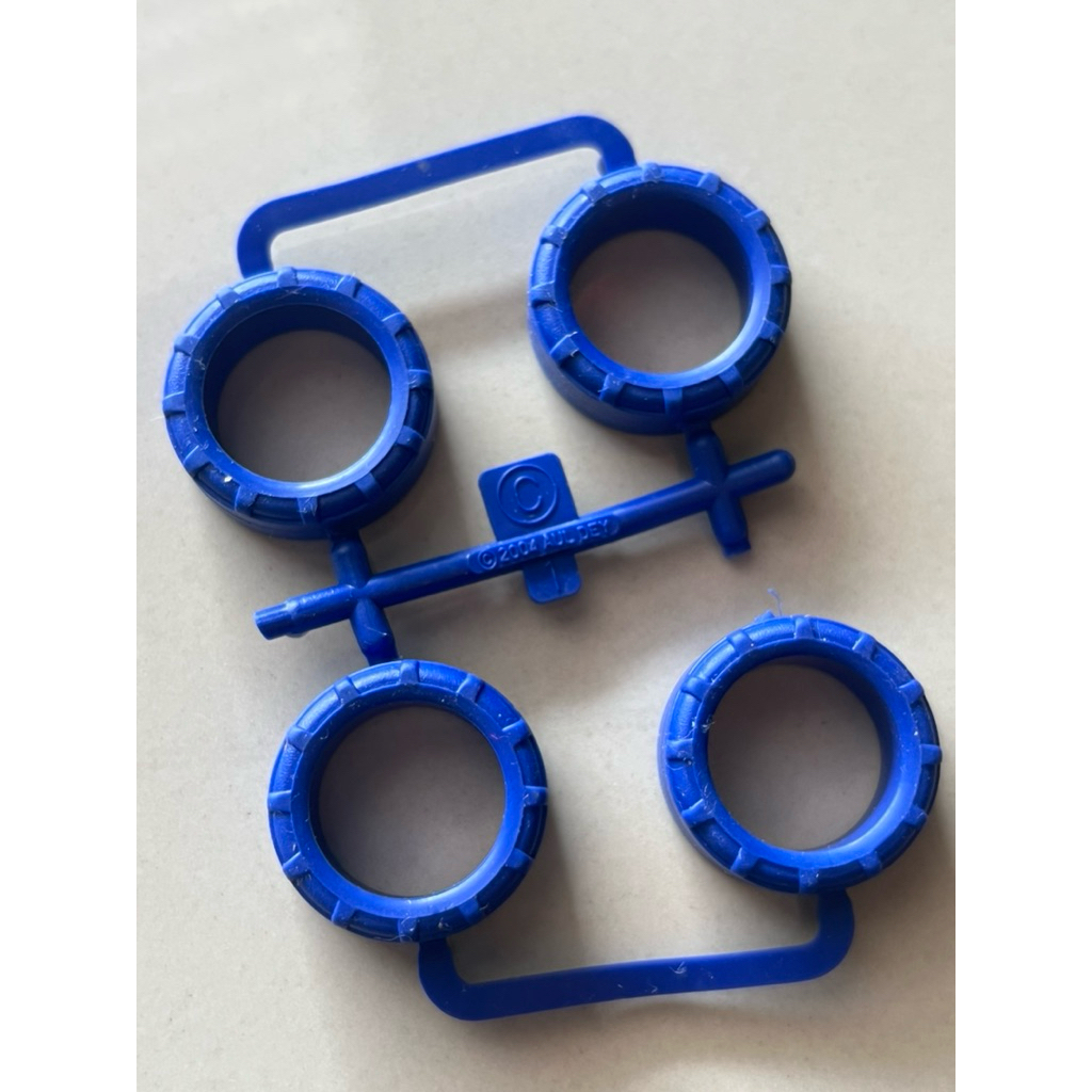 Mini4wd tyre แบรนด์บิรุเล็ก AULDEY imi 1 ชุด