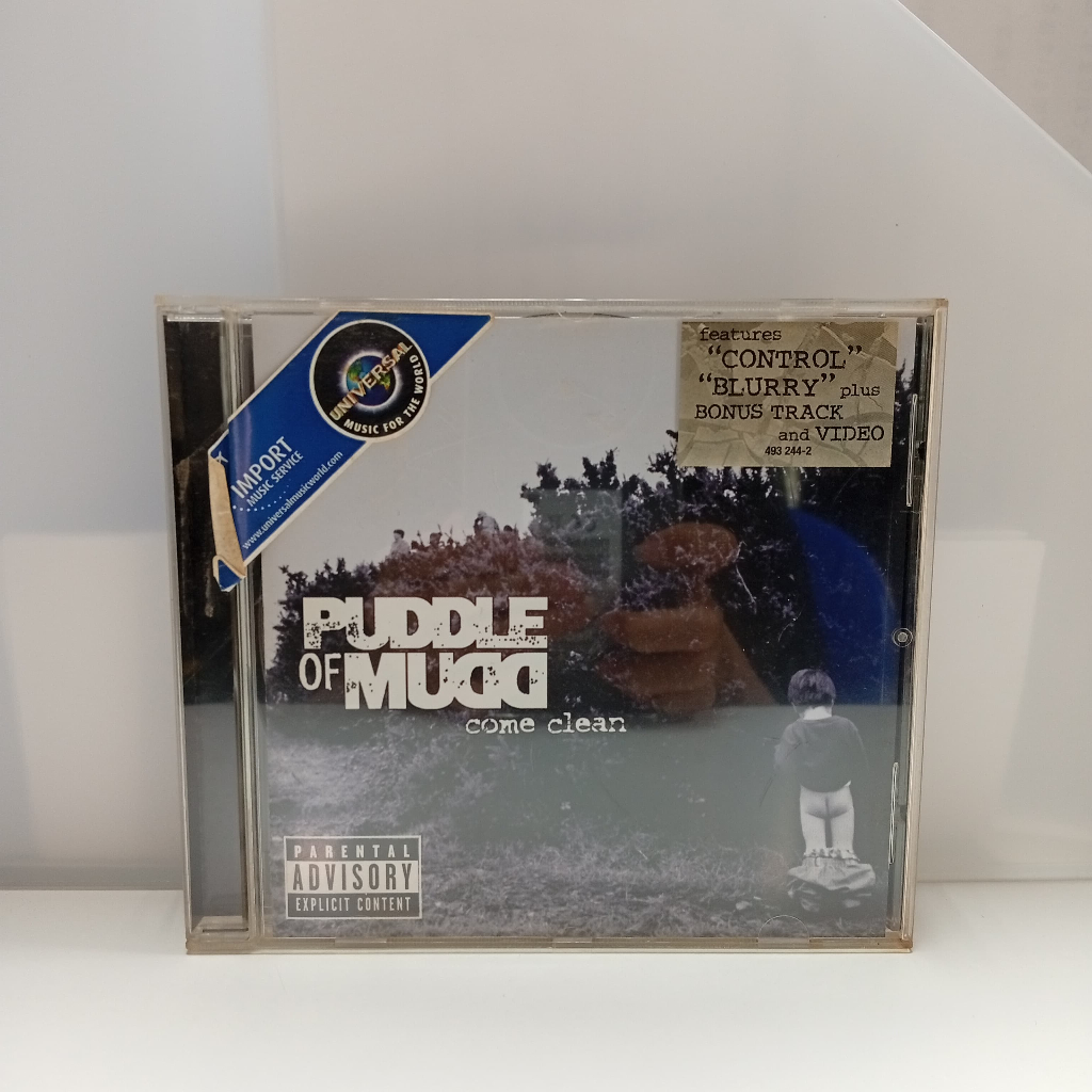 U233-20 cd terpakai USED CD [ PUDDLE OF MUDD - COME CLEAN ] U233-20