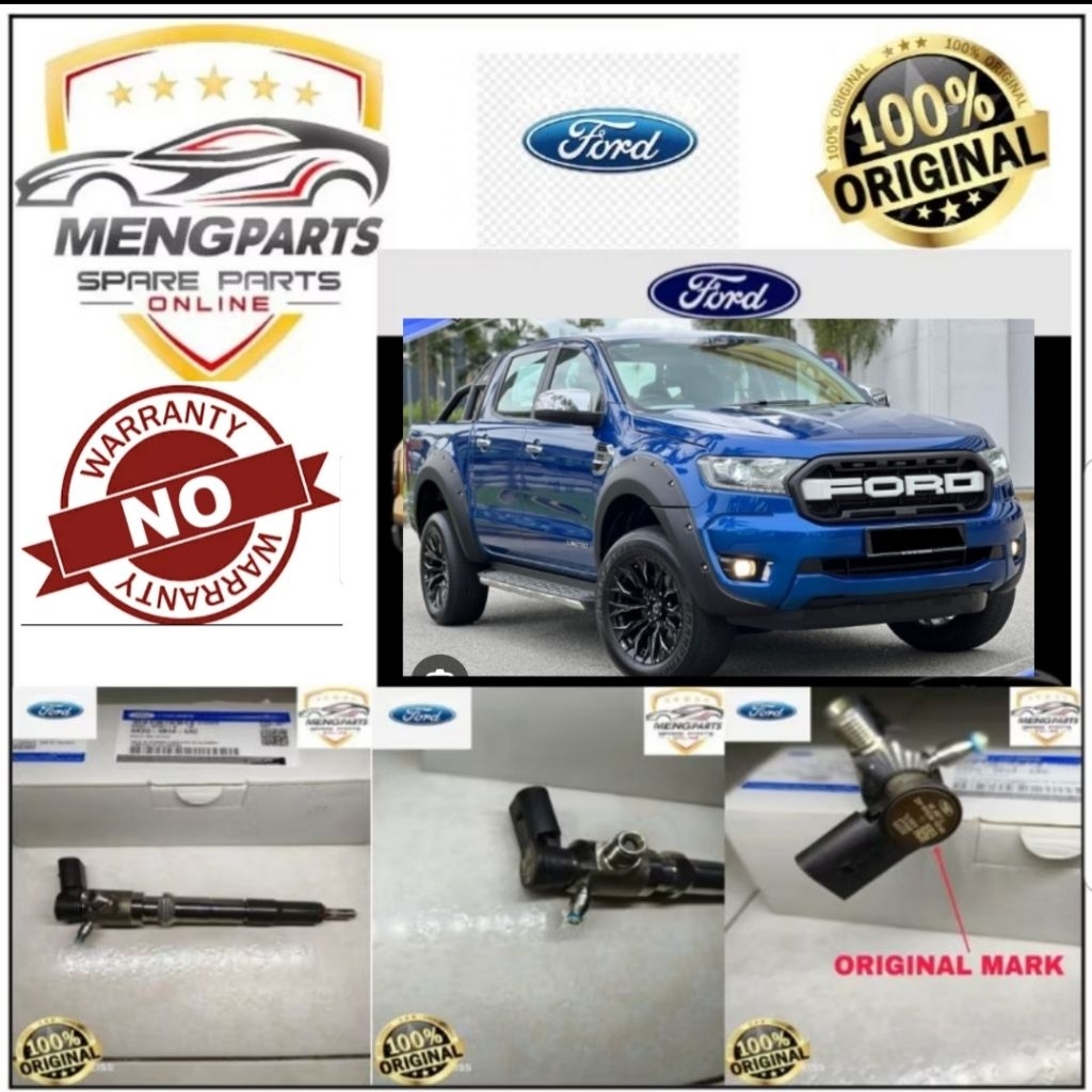 💯% FORD RANGER T8 2.0 SI TURBO FUEL INJECTOR GK2Z-9E-527B / GK2Q-9K-546-AC