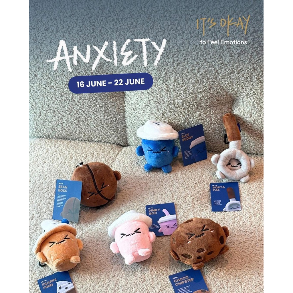 ZUS BUDDY PORTAL PAL ANXIETY WEEK 1 ของเล่นตุ๊กตา ZUS BUDDY ใหม่ (กล่องเปิด)