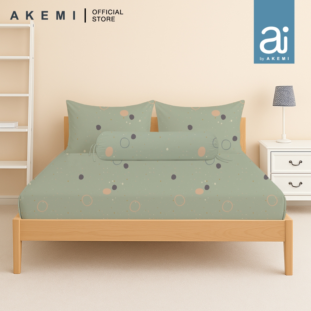 Ai by AKEMI Cheery Collection ชุดผ้าปูที่นอน 650TC (Queen)
