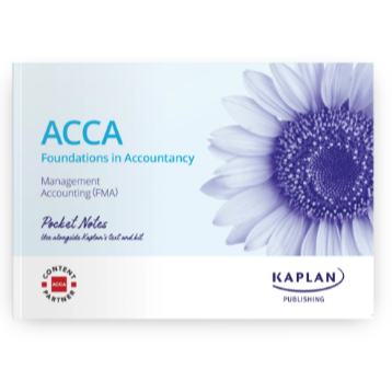 2026 FMA KAPLAN FIA POCKET NOTE MANAGEMENT ACCOUNTING 2025/26