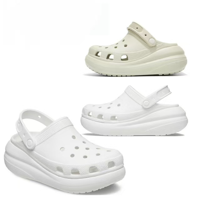 Sandal Crush Shimmer Sandal รองเท้าชายหาดสุภาพสตรีรองเท้าแพลตฟอร์มรองเท้า