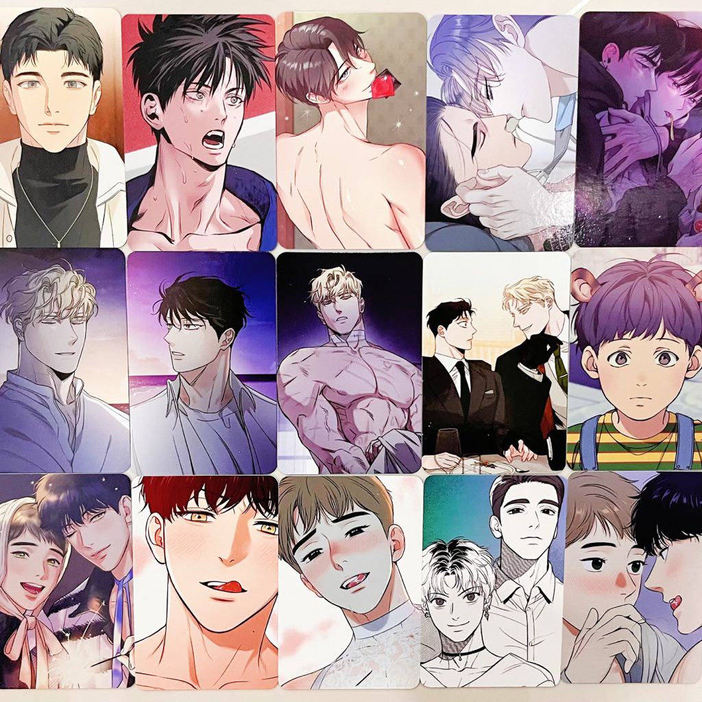 Lezhin Bomtoon manhwa เกาหลี Rose และ Champagne & Shining Summer & Hair-Raising Desires & BJ Alex BL