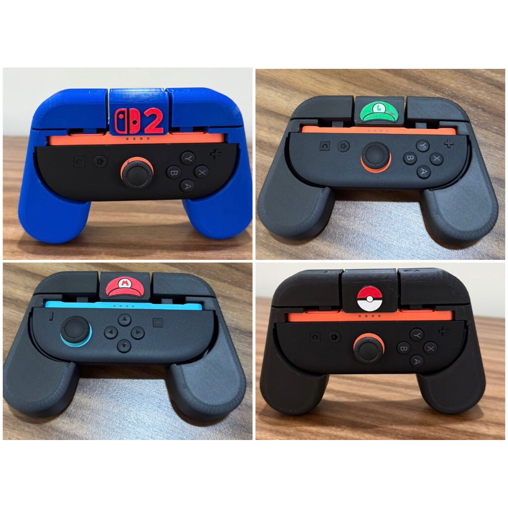 Nintendo Switch 2 Joy Con Controller Grip Cover Nintendo Switch 2 Joy-Con Grip Controller Holder 1 ค