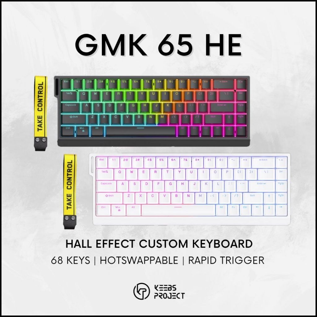 ZUOYA GMK 65 HE 65% คีย์บอร์ดแบบมีสายแบบกําหนดเอง GMK65 HE