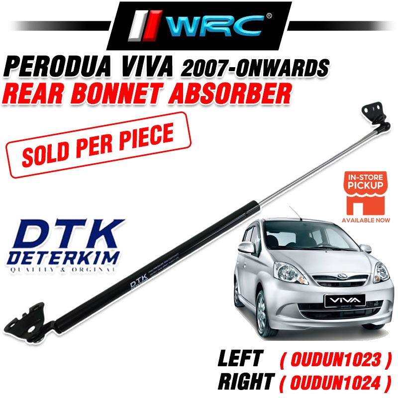 Perodua Viva 2007 - โช้คอัพฝากระโปรงหลัง Onwards ( DTK )