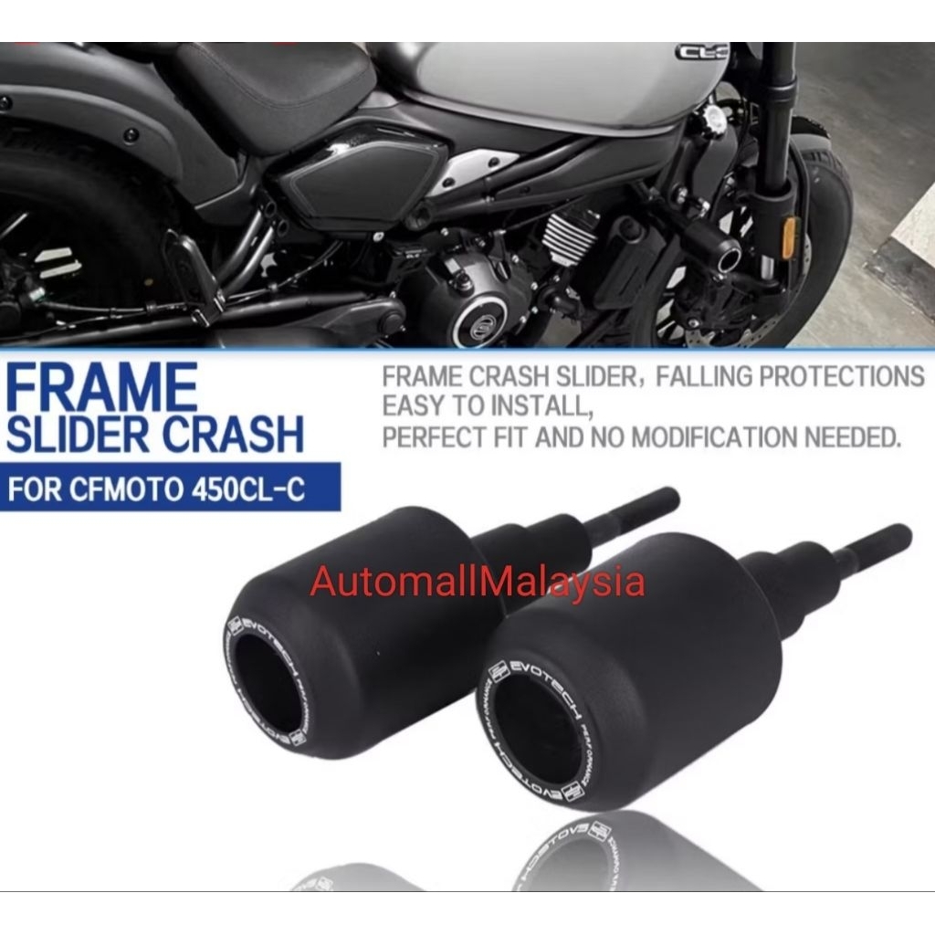 CFMOTO 450CLC 450CL-C Slider กรอบ CrashProtector สําหรับ CF-MOTO 450 CLC CL-C 2023 2024