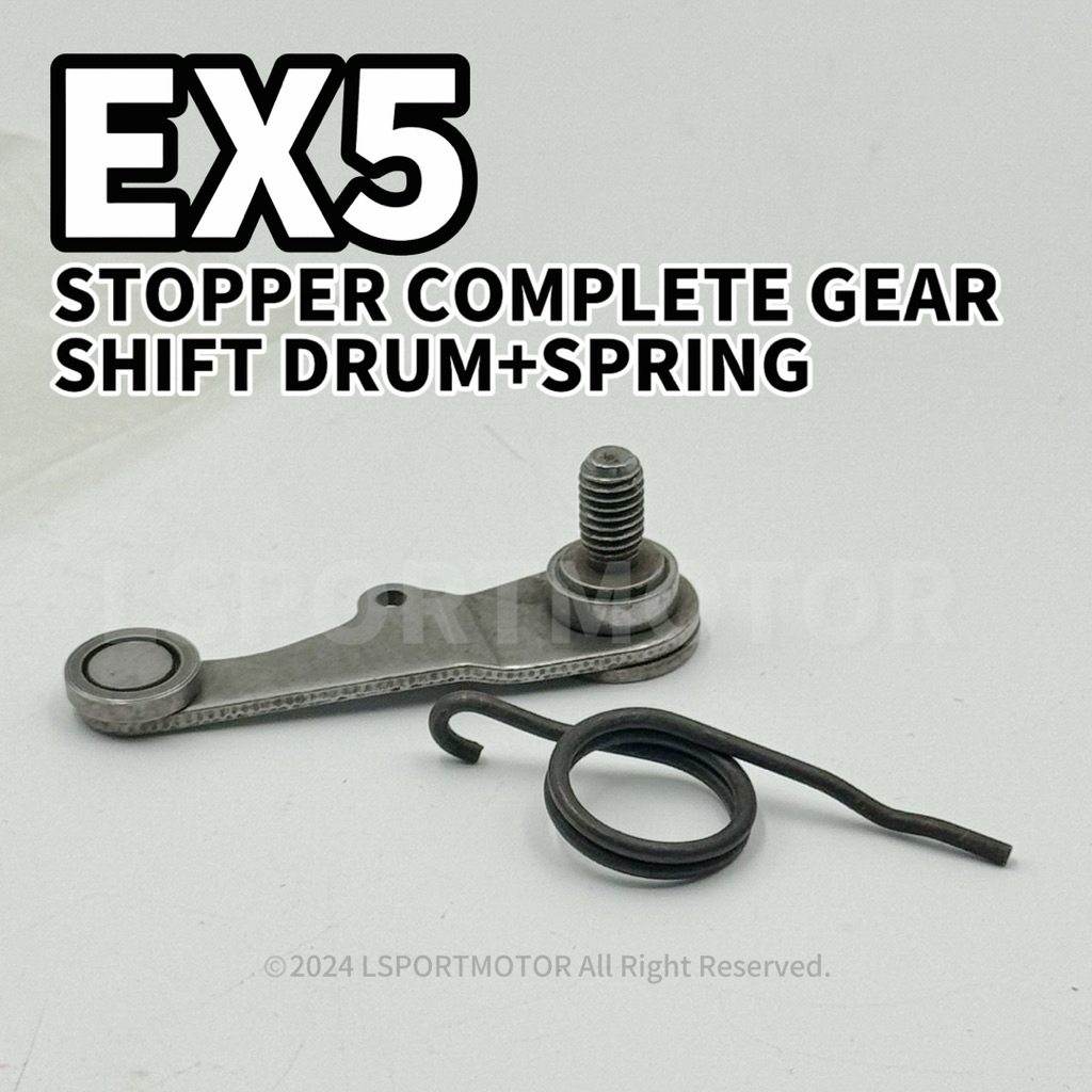 HONDA EX5 STOPPER เกียร์สมบูรณ์ SHIFT DRUM + SPRING 24430-GB4-772 EX5 HP HIGHPOWER