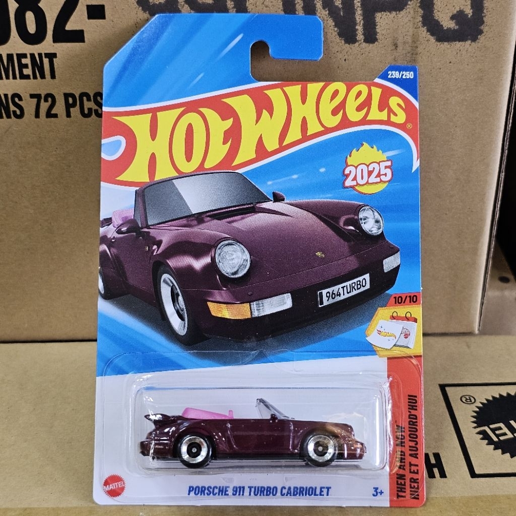 PORSCHE 911 TURBO CABRIOLET HOT WHEELS MAINLINE