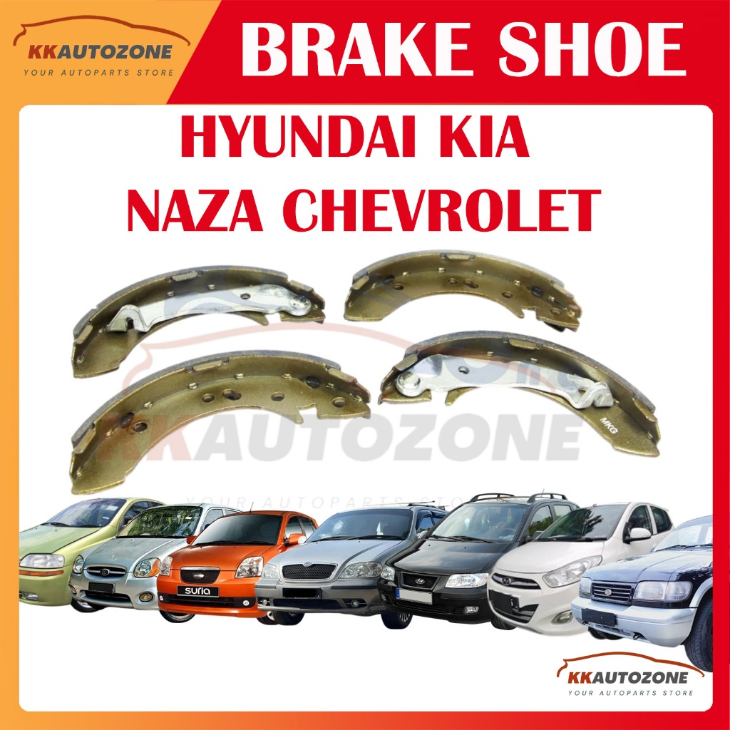 Hyundai Atos Naza Ria Naza Suria sutera Kia Picanto ด้านหลังเบรครองเท้าซับเบรค