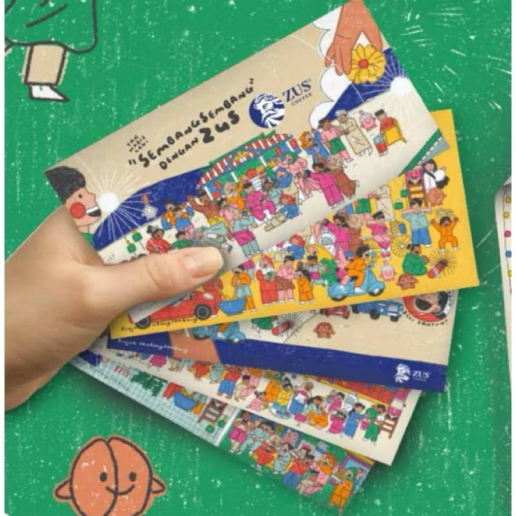 ZUS COFFEE MERCHANDISE ANGPAOS