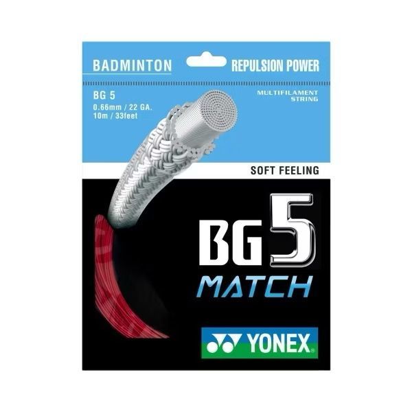สายแบดมินตัน Yonex BG5 MATCH Tali Badminton