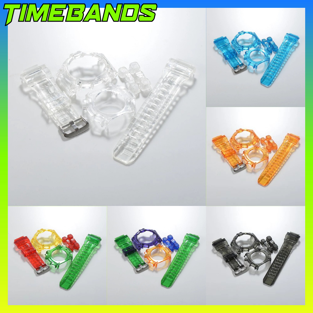 Bnb G9300 Bnb Mudman Tali Jam Casio G Shock G9300 Mudman สายคล้อง Custom Bnb โปร่งใส G9300 Jelly