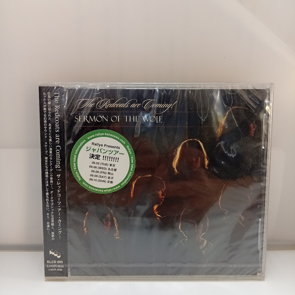 U266-29 CD TERPAKAI BERSEAL [ THE REDCOATS ARE COMING! - SERMON OF THE WOLF ] ใช้ CD SEAL U266-29