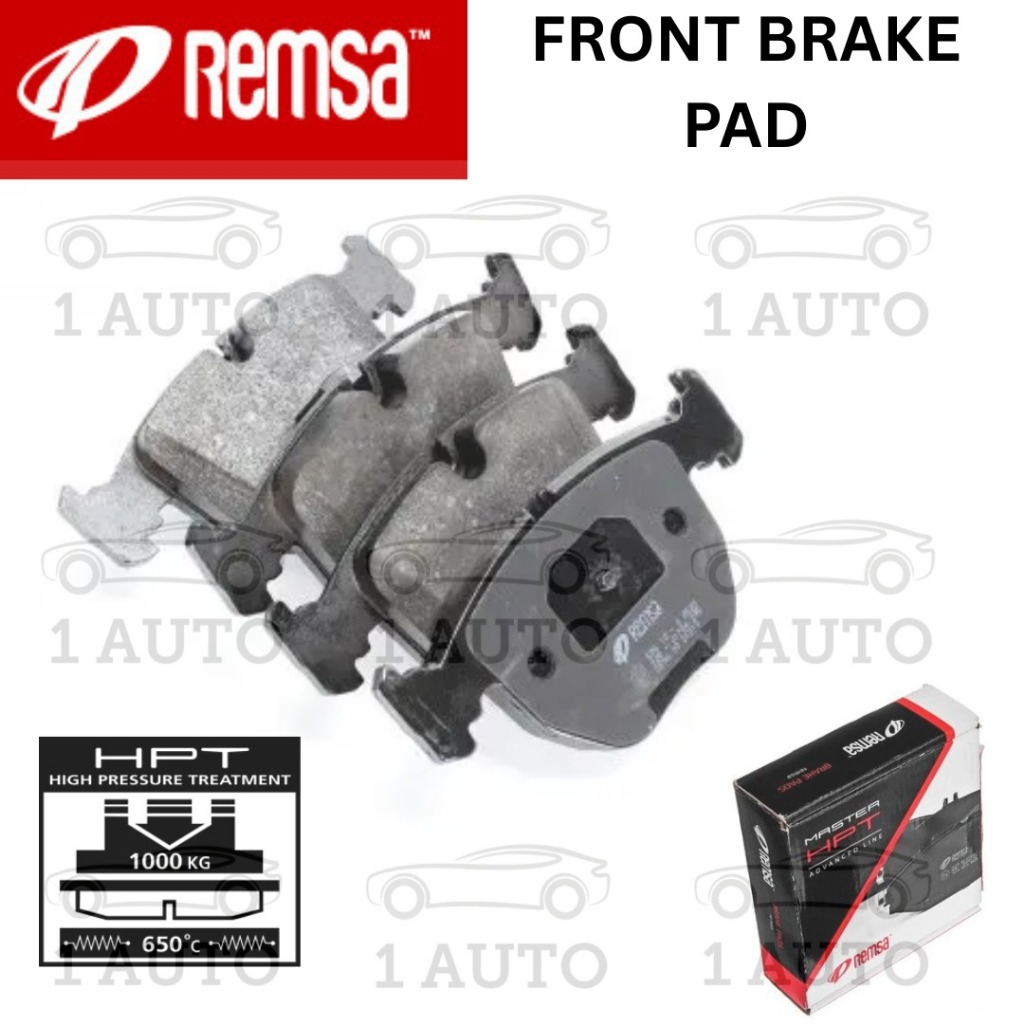 RESMA MASTER HPT SPAIN FRONT DEPAN BRAKE PAD BMW E53 3.0i 3.0d 4.4i V8 E39 530i