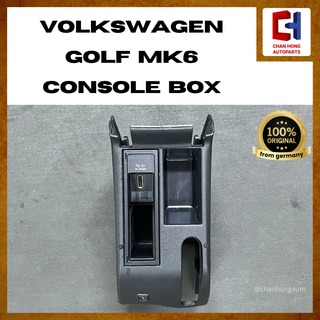 กล่องคอนโซล Volkswagen Golf MK6 [มือสอง]