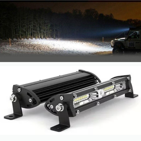 7 นิ้ว LED Light Bar ไฟทํางาน LED Bar 4x4 รถบรรทุก ATV รถ Offroad ขับรถตรง LED Bar