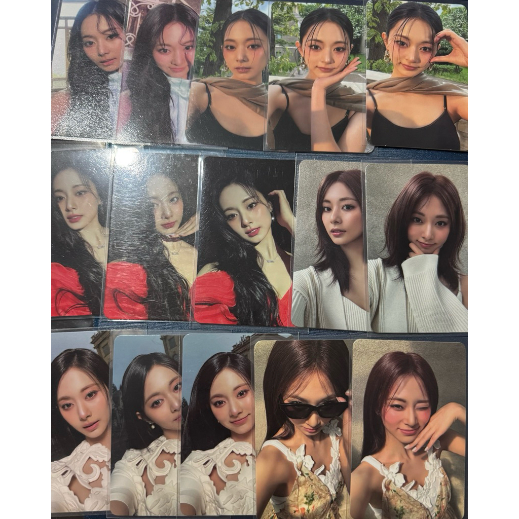 การ์ด TWICE Tzuyu Solo Aboutzu