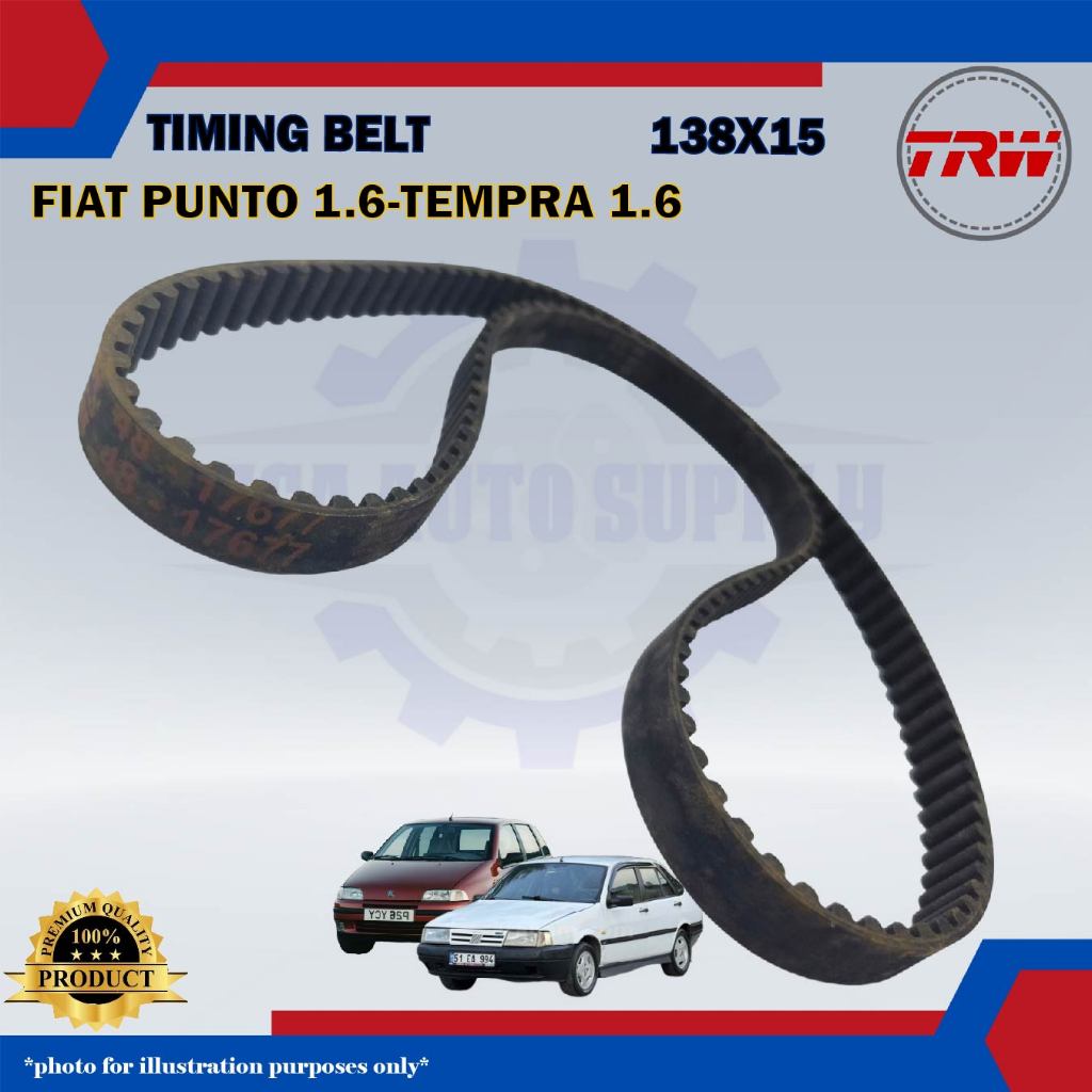 Tali Timing-Fiat Punto 1.6cc-Tempra 1.6cc-Timing Belt-TRW-4817677 (138X15)