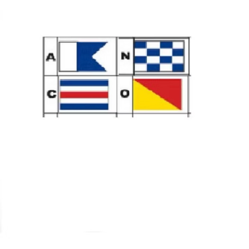 ANCO INTERNATIONAL CODE SIGNAL FLAG 2 x 3
