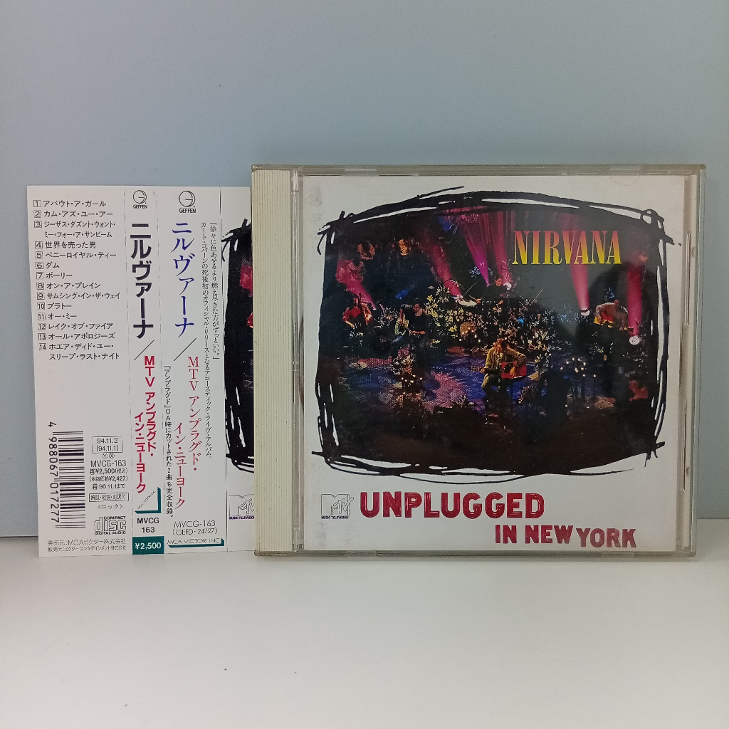 U270-36 CD TERPAKAI [ NIRVANA - UNPLUGGED IN NEW YORK ] USD CD U270-36
