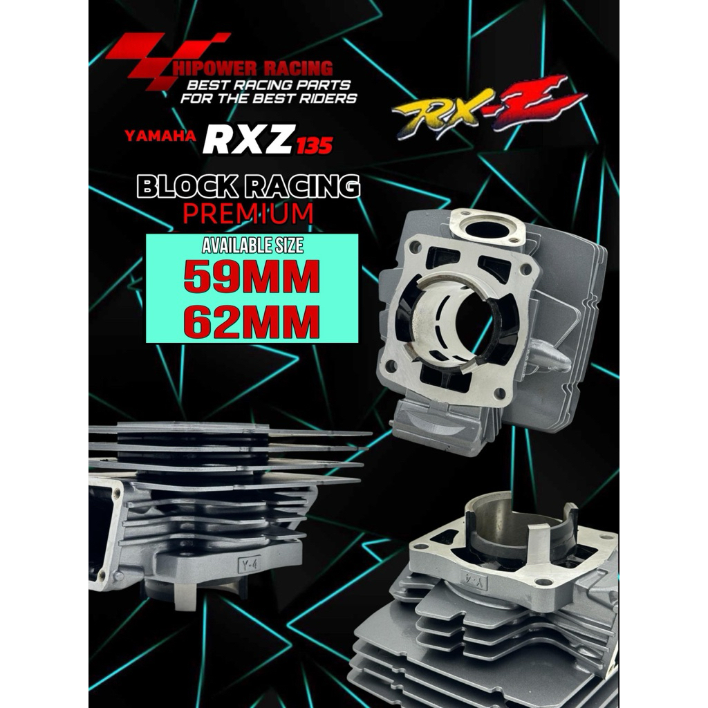HIPOWER ENGINE BLOCK RXZ 69mm 62MM BLOCK เท่านั้น