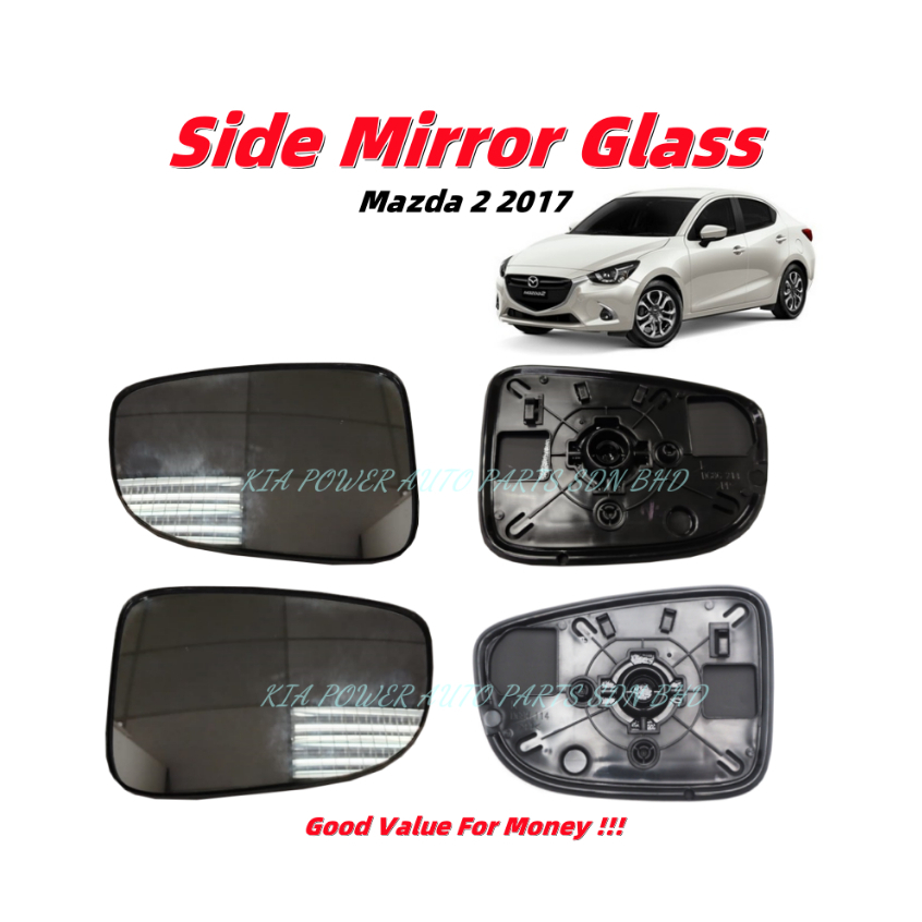 กระจกกระจกมองข้างMAZDA 2 2017 กระจกมองข้าง