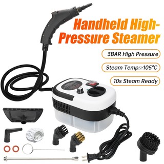 (MY24h) Powerful Steam Cleaner High Temp Pressure Deep Clean Grease Disinfect Kitchen Handheld Portable