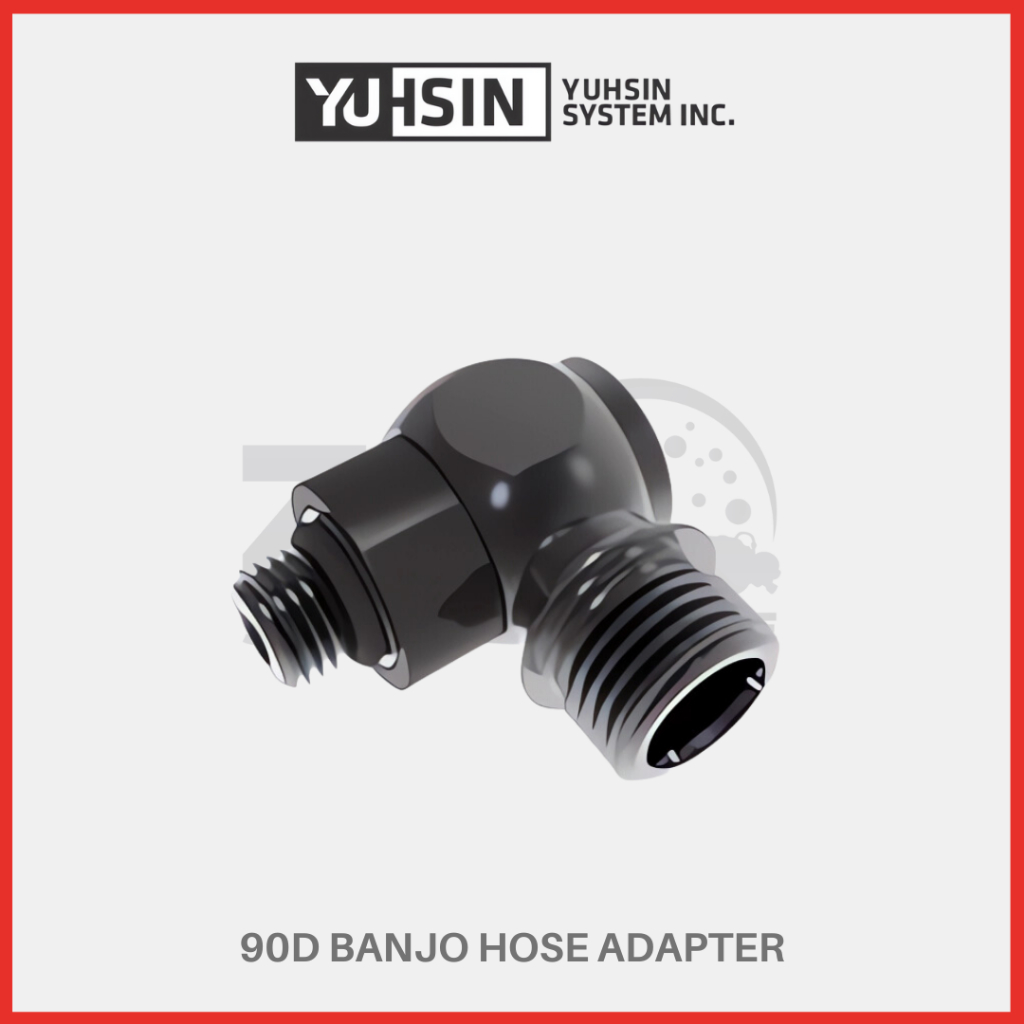 Zen Scuba YUHSIN Sidemount Scuba Diving Regulator 90D Banjo ท่ออะแดปเตอร์