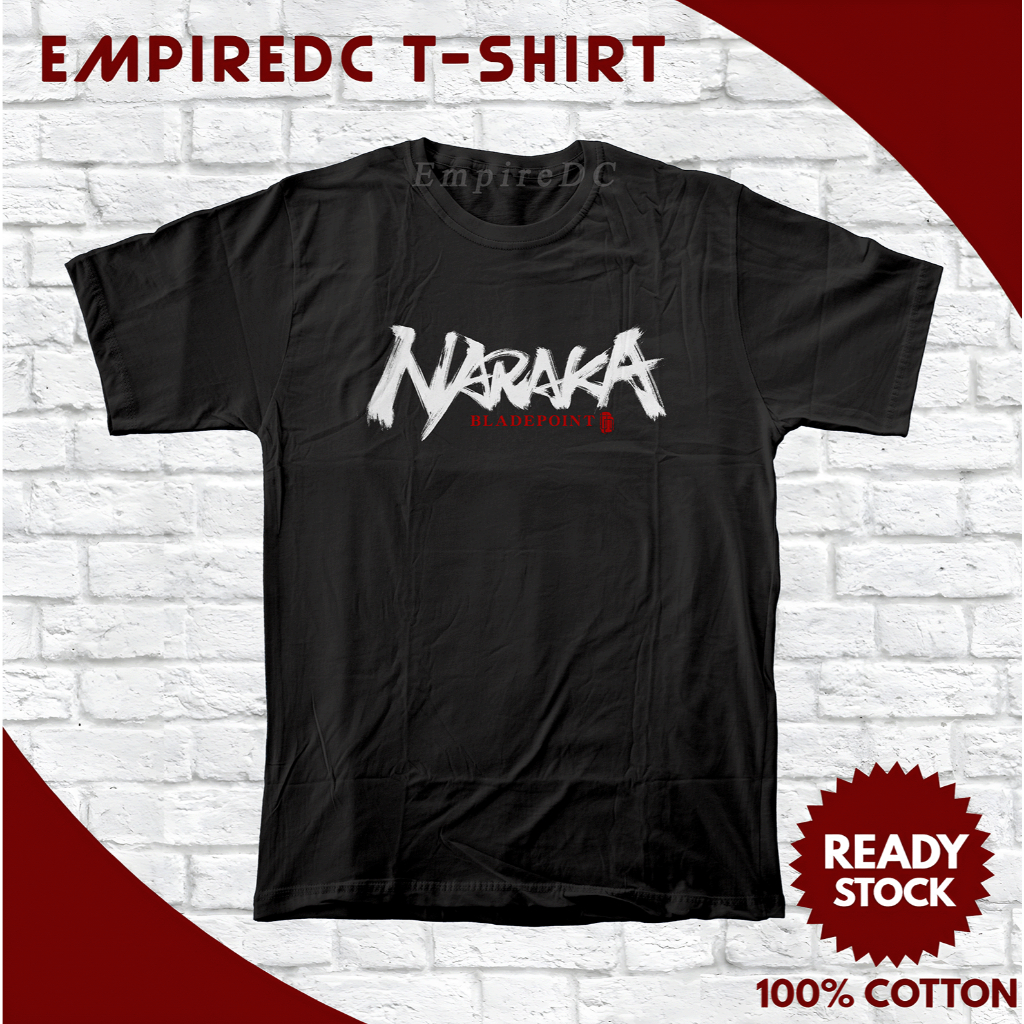 [EmpireDC] เสื้อยืดผ้าฝ้ายพิมพ์ลาย Naraka Bladepoint