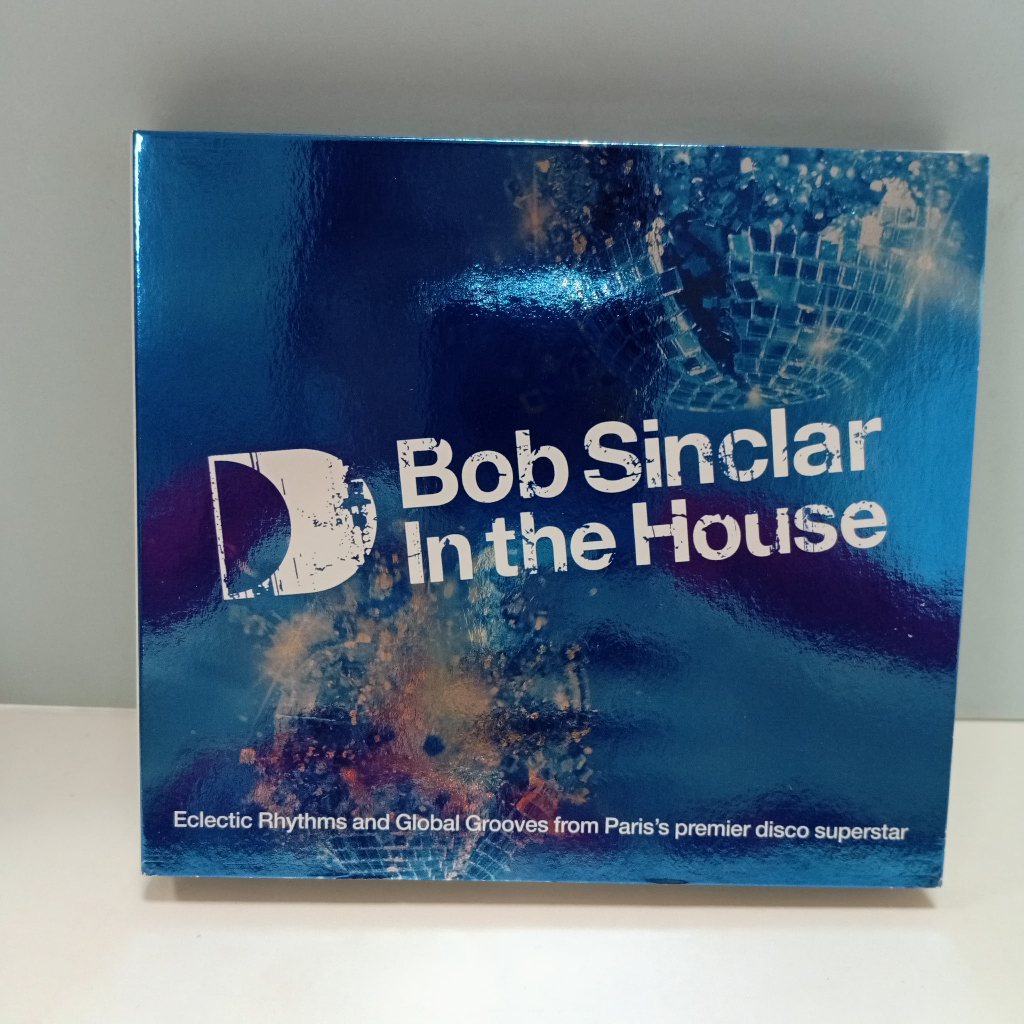 U305-88 3CD TERPAKAI [ BOB SINCLAR - IN THE HOUSE ] 3CD U305-88
