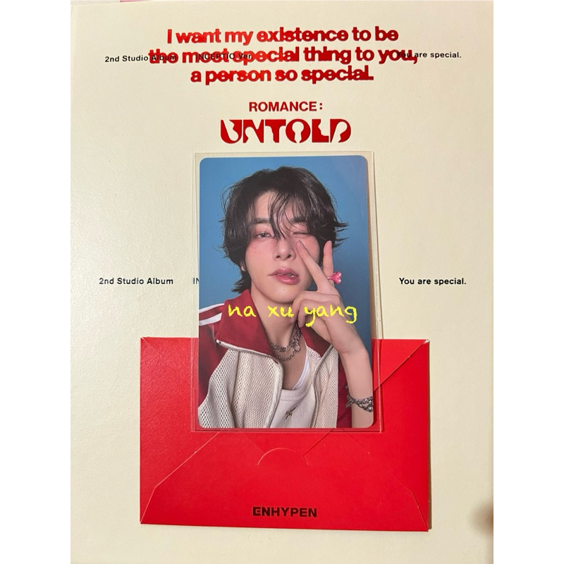 JAKE INCEPTIO อัลบั้มโฟโต้การ์ดอย่างเป็นทางการของ JAKE ENHYPEN