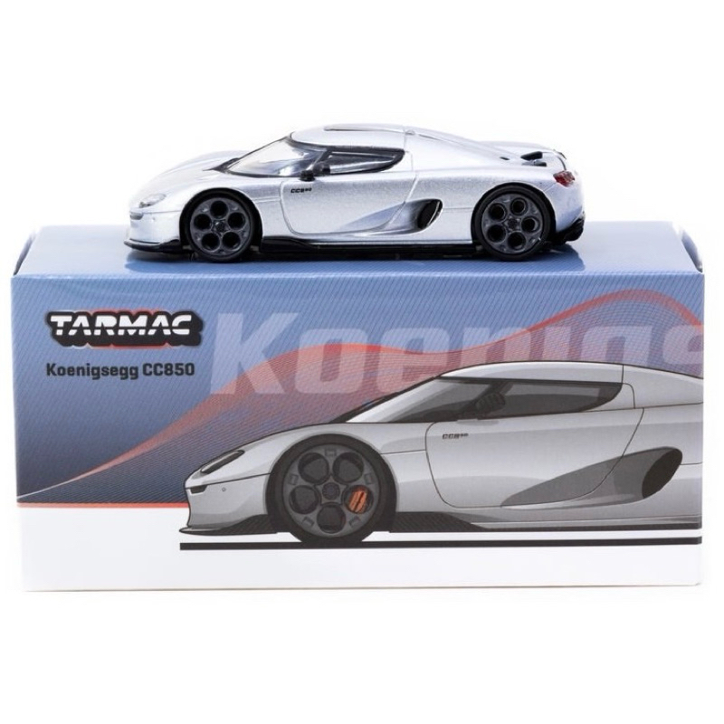 TARMAC WORKS 1/64 KOENIGSEGG CC850 SILVER